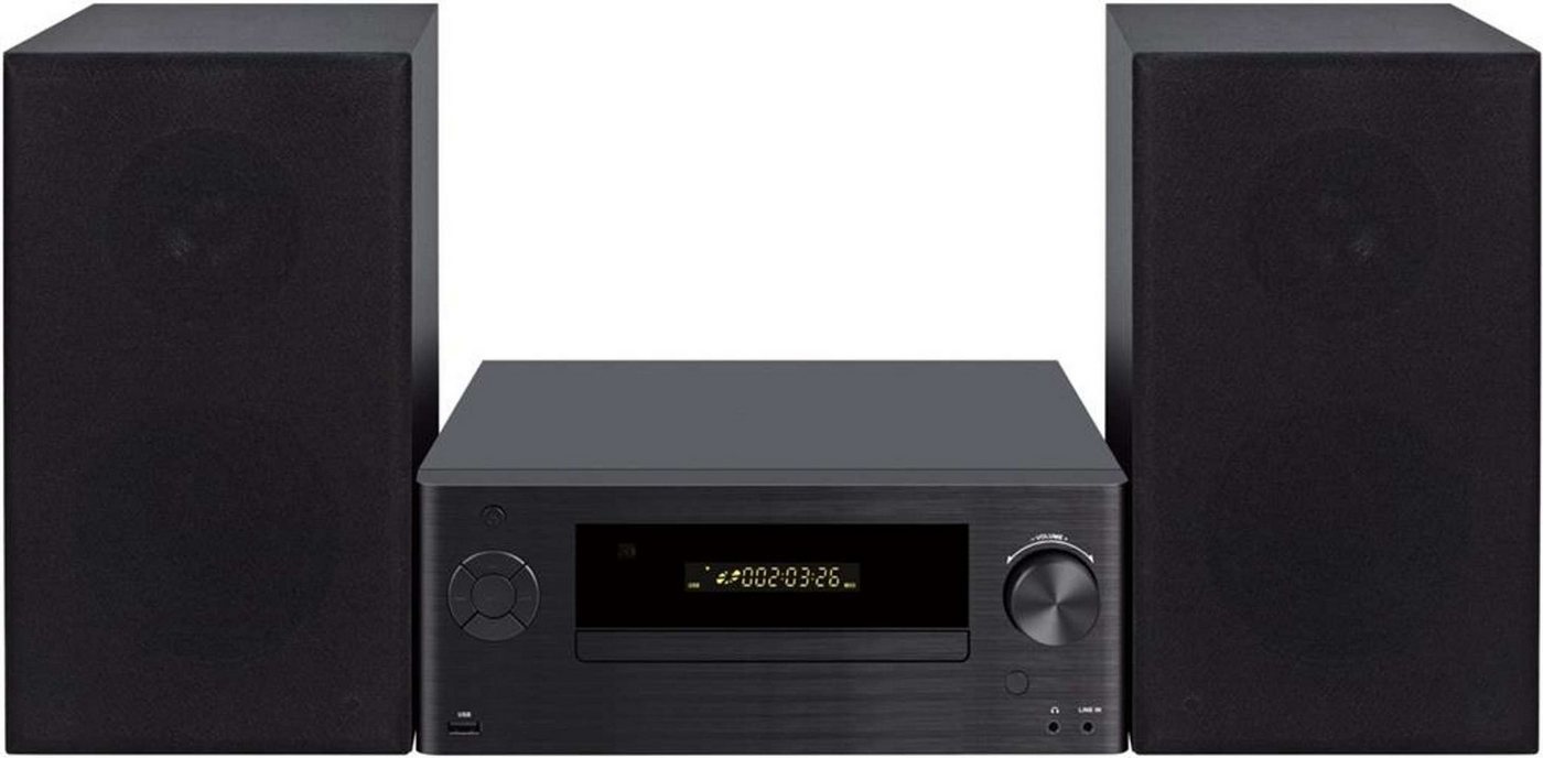 NABO CM 1600 Microanlage (Tuner für UKW, Digital PLL FM Tuner, Wireless Audio Streaming, 40,00 W, Wireless Audio-Streaming) von NABO