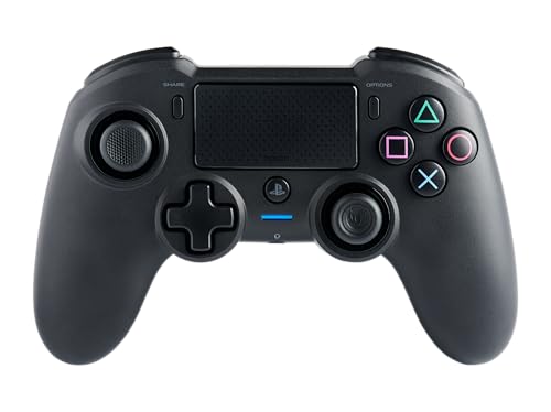 NACON Asymmetric Wireless PC-Gamepad, Playstation 4, Schwarz – Zubehör für Videospiele, (Gamepad, PC, Playstation 4, Analog/Digital, Optionen, Share, mit Kabel & kabellos, Bluetooth/USB) von NACON