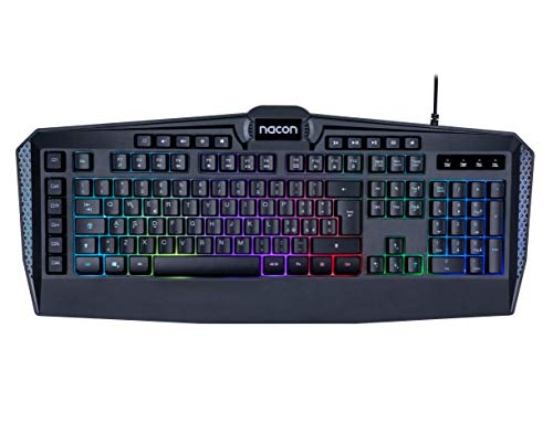 NACON CL 210 Gaming-Tastatur, 6 anpassbare Makro-Tasten von NACON