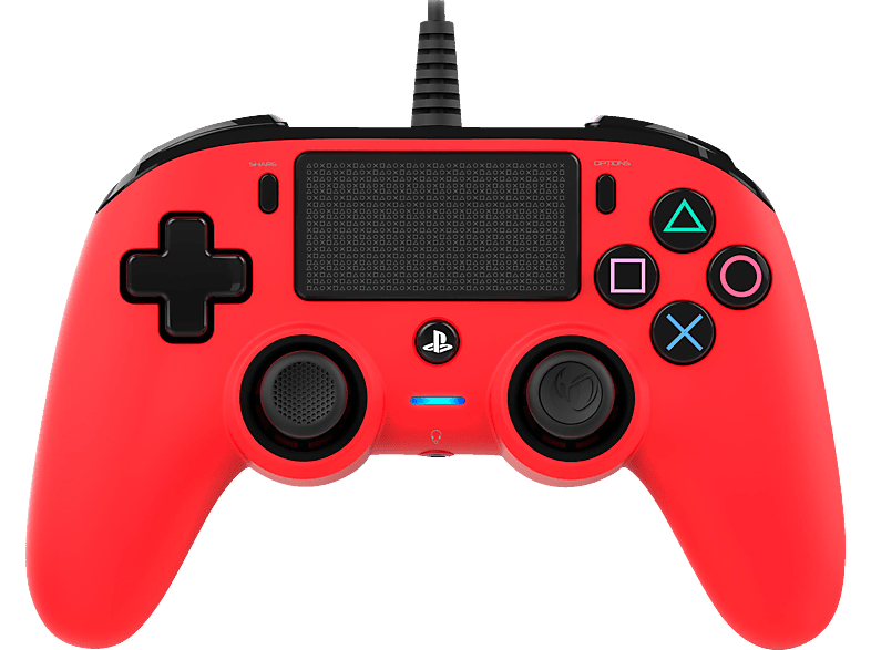 NACON PS4 CONTROLLER OFF. LIZENZIERT Controller Rot von NACON