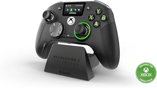 NACON REVOLUTION X UNLIMITED – Hochpräziser Wireless-Controller für Xbox Series X|S, Xbox One und PC – Offizielle Xbox NACON REVOLUTION X UNLIMITED – Hochpräziser Wireless-Controller für Xbox Series X|S, Xbox One und PC – Offizielle Xbox von NACON