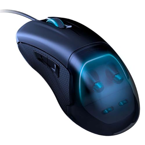 Nacon PCGM-500ES Optische Gaming-Maus mit integrierten Bedienelementen von NACON