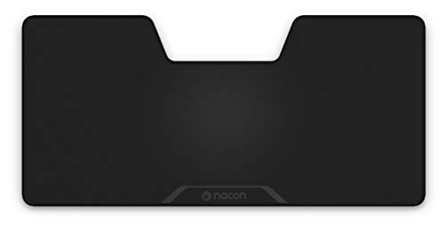 Nacon PCMM-500ES Mauspad, Schwarz – Mauspad (Schwarz, Uniform, Gaming-Mauspad) von NACON