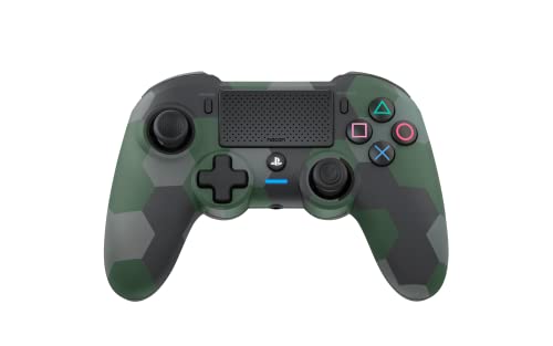Nacon Asymmetric Wireless Controller für Playstation 4 [Offiziell lizenziert/Camouflage grün] von NACON