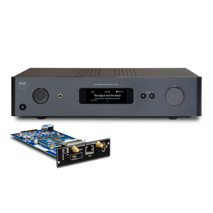 NAD C 379 + NAD MDC2 BluOS-D Stereo-Verstärker mit Streaming von NAD