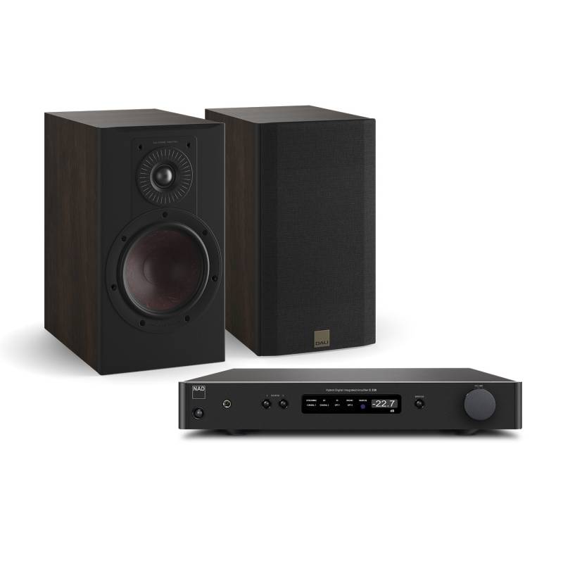 NAD C338 + Dali OPTICON 2 Mk2 Stereo-Anlage von NAD