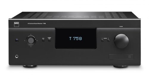 Nad T758 V3 Verstärker Heimkino 7.1 schwarz von NAD