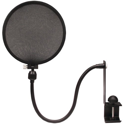 Nady MPF-6 6-Inch Clamp On Microphone Pop Filter with Flexible Gooseneck and Metal Stabilizing Arm Nady MPF-6 6-Inch Clamp On Microphone Pop Filter with Flexible Gooseneck and Metal Stabilizing Arm von NADY