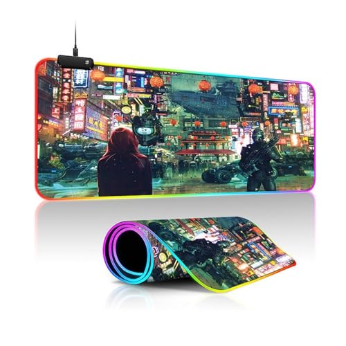 NAERSI Gaming-Mauspad, 900 x 400 mm, großes Mauspad, XXL-Mauspad, personalisierbares erweitertes Anime-Mauspad, Büro-Schreibtischmatte, große Größe, erfüllt High-Speed- und Hochpräzisionsanforderungen NAERSI Gaming-Mauspad, 900 x 400 mm, großes Mauspad, XXL-Mauspad, personalisierbares erweitertes Anime-Mauspad, Büro-Schreibtischmatte, große Größe, erfüllt High-Speed- und Hochpräzisionsanforderungen von NAERSI