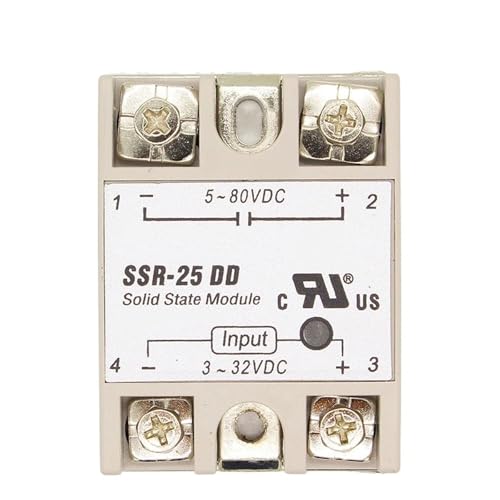 3 stücke 25DD SSR eingang 3-32VDC last 5-80VDC DC einphasig DC solid state relais 3 stücke 25DD SSR eingang 3-32VDC last 5-80VDC DC einphasig DC solid state relais von NAETCVMM