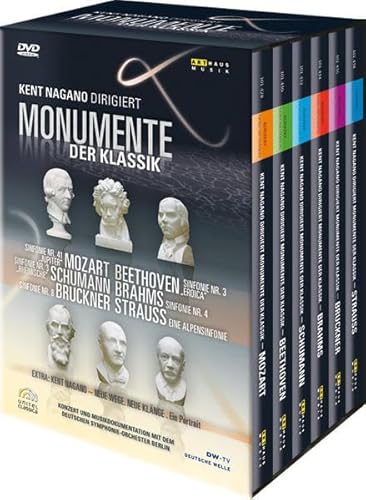 Monumente der Klassik - Box - Kent Nagano dirigiert [7 DVDs] von NAGANO,KENT/DT.SO BERLIN