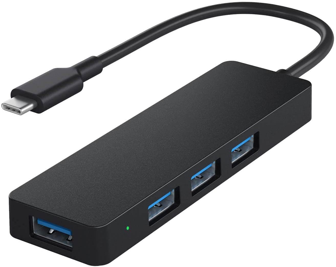 NAIPO CB-C64 USB-Adapter, USB-C auf 4-Port 3.0 Hub für Laptops & Desktops von NAIPO