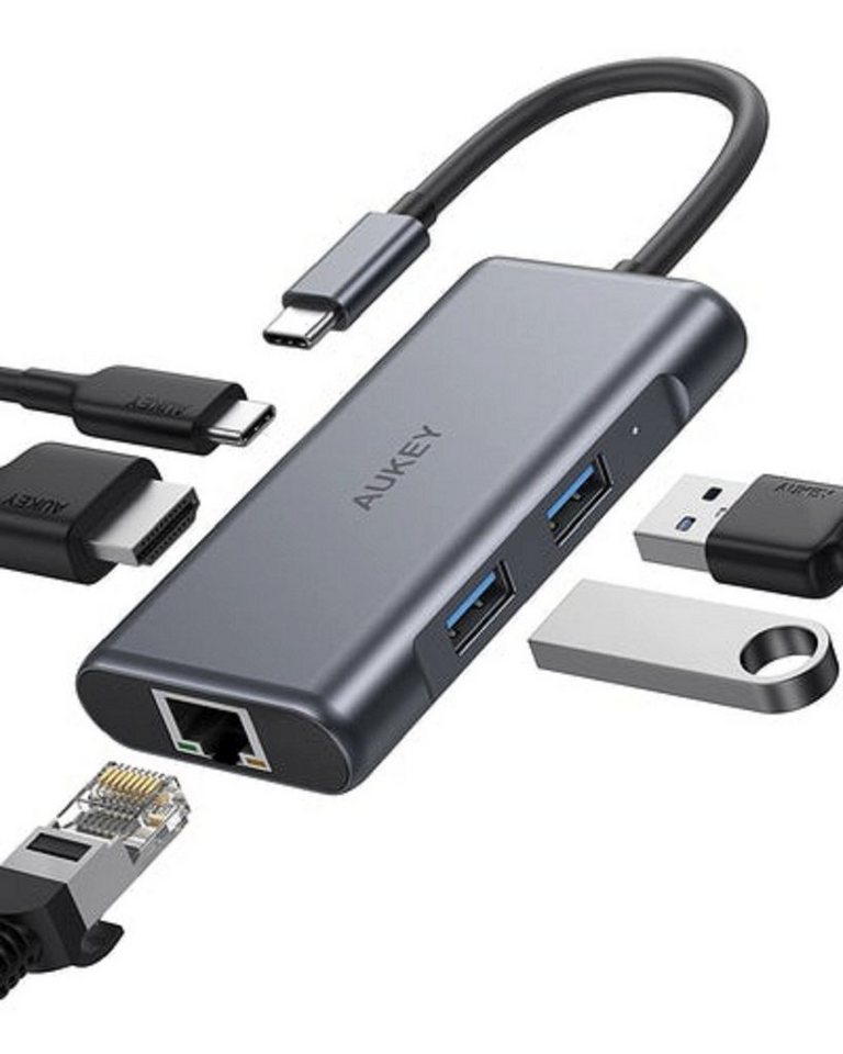 AUKEY CB-C75 Tablet-Adapter, USB-C-Hub-Adapter von AUKEY