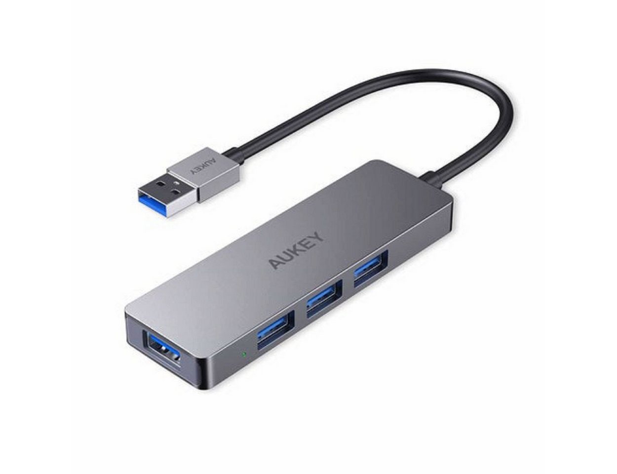 NAIPO Tablet-Adapter, Alu Ultraflach USB 3.0 USB Hub mit 4 Anschluss von NAIPO