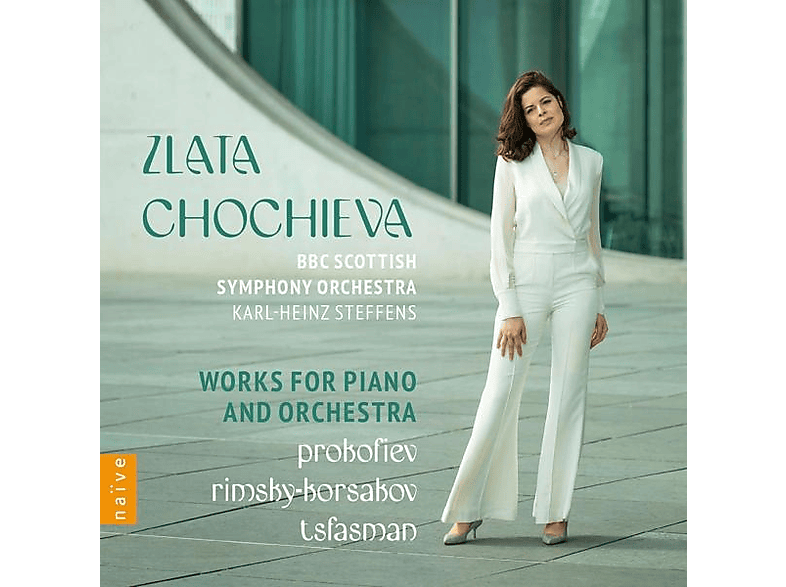 Zlata Chochieva - Works For Piano And Orchestra (CD) von NAIVE CLAS