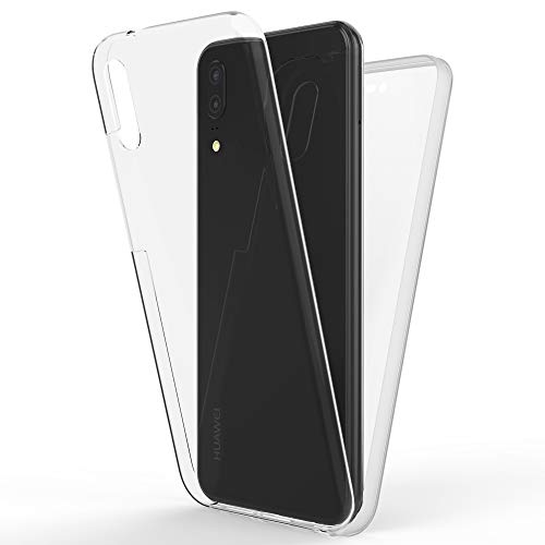 NALIA 360 Grad Handyhülle kompatibel mit Huawei P20, Full-Cover Silikon Bumper mit Displayschutz vorne Hardcase hinten, Hülle Doppel-Schutz, Dünnes Ganzkörper Case Handy-Tasche, Farbe:Transparent NALIA 360 Grad Handyhülle kompatibel mit Huawei P20, Full-Cover Silikon Bumper mit Displayschutz vorne Hardcase hinten, Hülle Doppel-Schutz, Dünnes Ganzkörper Case Handy-Tasche, Farbe:Transparent von NALIA