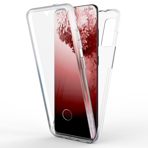 NALIA 360 Grad Handyhülle kompatibel mit Samsung Galaxy S20 Plus Hülle, Transparenter Komplettschutz Durchsichtiger Full-Cover Silikon Bumper mit Displayschutz vorne Hardcase hinten, Full-Body Case NALIA 360 Grad Handyhülle kompatibel mit Samsung Galaxy S20 Plus Hülle, Transparenter Komplettschutz Durchsichtiger Full-Cover Silikon Bumper mit Displayschutz vorne Hardcase hinten, Full-Body Case von NALIA