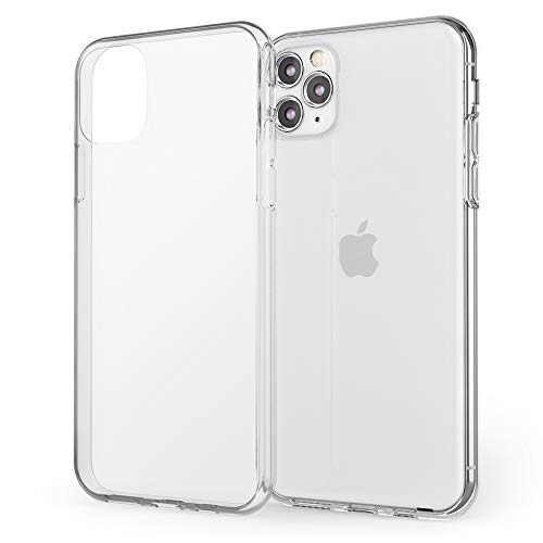 NALIA Handyhülle kompatibel mit Apple iPhone 11 Pro Hülle, Dünne Durchsichtige Silikon Schutzhülle Phone Case Soft Cover, Ultra-Slim Bumper Handy-Tasche Skin Etui Schale Klar Softcase - Transparent von NALIA