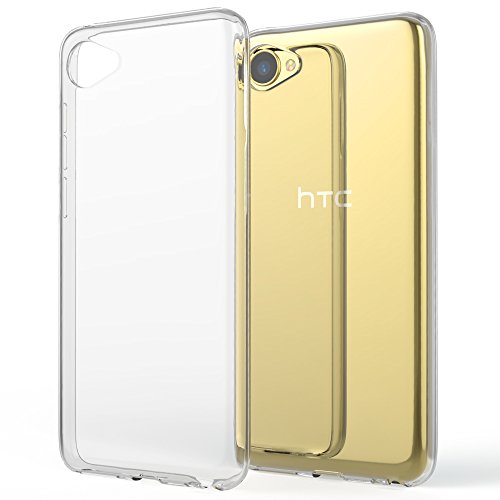 NALIA Handyhülle kompatibel mit HTC Desire 12, Soft Slim TPU Silikon Case Cover Crystal Clear Schutzhülle Dünn Durchsichtig, Etui Handy-Tasche Backcover Transparent, Smart-Phone Schutz Bumper von NALIA