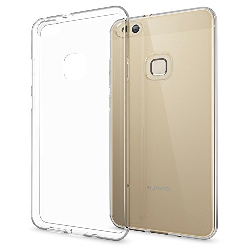 NALIA Handyhülle kompatibel mit Huawei P10 Lite, Ultra-Slim Soft TPU Silikon Case Cover, Crystal Clear Schutzhülle Dünn Durchsichtig, Etui Handy-Tasche Backcover Skin Smart-Phone Hülle - Transparent von NALIA