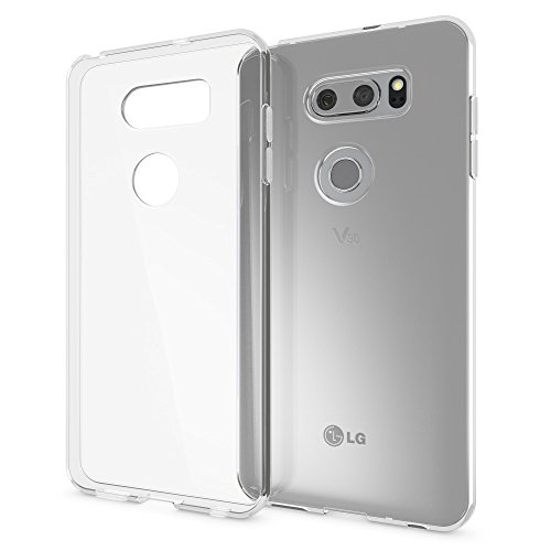 NALIA Handyhülle kompatibel mit LG V30, Ultra-Slim TPU Silikon Case Cover Crystal Clear Schutzhülle Dünn Durchsichtig, Etui Hülle Handy-Tasche Backcover Transparent, Smart-Phone Schutz Bumper von NALIA