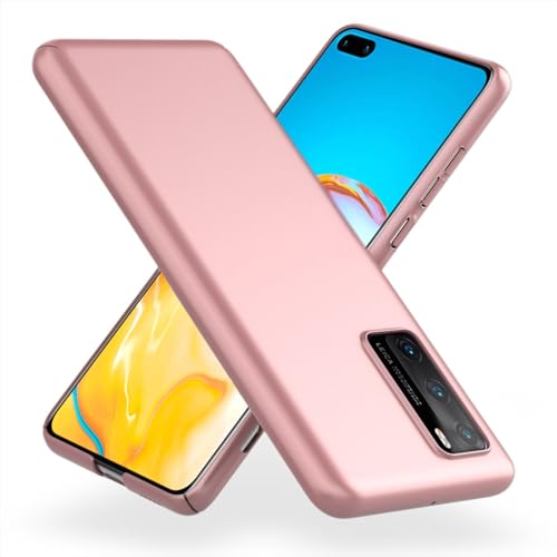 NALIA Hardcase kompatibel mit Huawei P40 Hülle, Dünne Schutzhülle Handy-Tasche Hart Cover Matt, Leichte Handyhülle Phone Case Backcover Kunststoff Bumper Schutz Etui Schale Skin, Farbe:Rose Gold NALIA Hardcase kompatibel mit Huawei P40 Hülle, Dünne Schutzhülle Handy-Tasche Hart Cover Matt, Leichte Handyhülle Phone Case Backcover Kunststoff Bumper Schutz Etui Schale Skin, Farbe:Rose Gold von NALIA