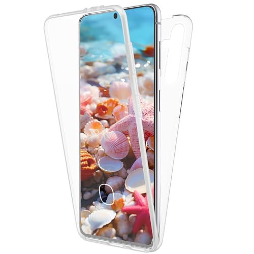 NALIA Klare 360-Grad Schutzhülle kompatibel mit Samsung Galaxy S24 Plus Hülle, Transparenter Rundum-Schutz mit Harter Rückseite, Silikon-Rahmen & Front-Cover, Beidseitig Anti-Gelb Durchsichtig Robust NALIA Klare 360-Grad Schutzhülle kompatibel mit Samsung Galaxy S24 Plus Hülle, Transparenter Rundum-Schutz mit Harter Rückseite, Silikon-Rahmen & Front-Cover, Beidseitig Anti-Gelb Durchsichtig Robust von NALIA