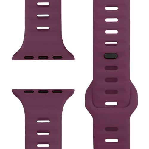 NALIA Motion Silikon Armband kompatibel mit Apple Watch Armband iWatch Series SE/10/9/8/7/6/5/4/3/2/1, 38/40/41/42mm, Ersatzarmband Soft Sportarmband mit Steck-Pin Verschluss, Farbe:Bordeauxrot NALIA Motion Silikon Armband kompatibel mit Apple Watch Armband iWatch Series SE/10/9/8/7/6/5/4/3/2/1, 38/40/41/42mm, Ersatzarmband Soft Sportarmband mit Steck-Pin Verschluss, Farbe:Bordeauxrot von NALIA