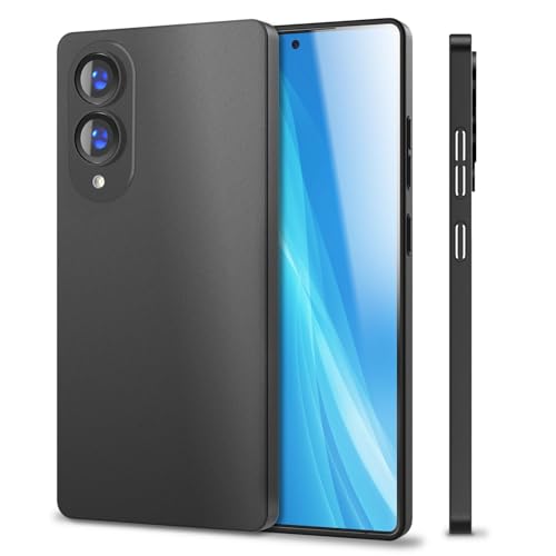 NALIA Phantom für Samsung Galaxy S25 Edge Hülle, Extrem Dünn 0,3mm, Mattiert, Anti-Fingerabdruck, Schlankes Hardcover, Federleicht, Ultra-Slim Case, Minimalistische Handyhülle, Farbe:Schwarz Opak NALIA Phantom für Samsung Galaxy S25 Edge Hülle, Extrem Dünn 0,3mm, Mattiert, Anti-Fingerabdruck, Schlankes Hardcover, Federleicht, Ultra-Slim Case, Minimalistische Handyhülle, Farbe:Schwarz Opak von NALIA