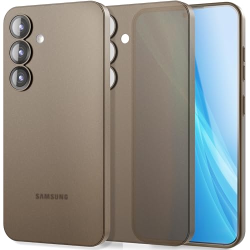 NALIA Phantom für Samsung Galaxy S25 Plus Hülle, Extrem Dünne 0,3mm Schutzhülle, Ultra-Slim Hardcover, Mattierte Handyhülle mit Fingerabdruck-Resistenz, Federleichter Schutz, Farbe:Taupe Transparent NALIA Phantom für Samsung Galaxy S25 Plus Hülle, Extrem Dünne 0,3mm Schutzhülle, Ultra-Slim Hardcover, Mattierte Handyhülle mit Fingerabdruck-Resistenz, Federleichter Schutz, Farbe:Taupe Transparent von NALIA