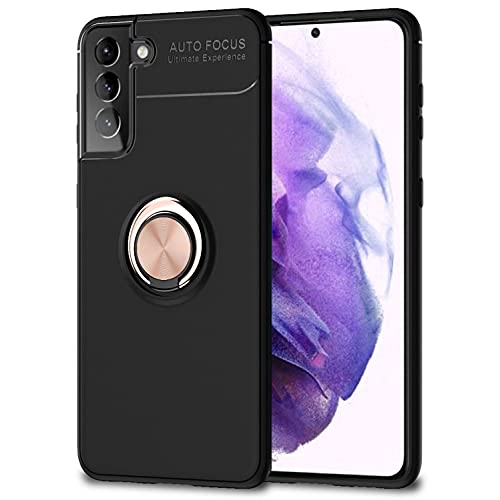 NALIA Ring Handyhülle kompatibel mit Samsung Galaxy S21 Plus Hülle, Silikon Cover mit 360-Grad Finger-Halter für magnetische KFZ-Halterung, Schutzhülle Phone Case Handy-Tasche Bumper, Farbe:Rose Gold NALIA Ring Handyhülle kompatibel mit Samsung Galaxy S21 Plus Hülle, Silikon Cover mit 360-Grad Finger-Halter für magnetische KFZ-Halterung, Schutzhülle Phone Case Handy-Tasche Bumper, Farbe:Rose Gold von NALIA