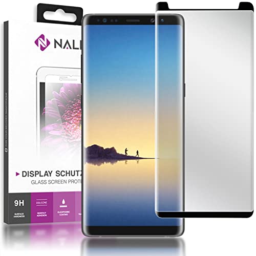 NALIA Sicht-Schutzglas kompatibel mit Samsung Galaxy Note 8, Anti Spy Blickschutz Glas Privacy Filter Full-Cover 9H Displayschutz-Folie, Front Schutzglas Bildschirm Display-Abdeckung Screen Protector von NALIA