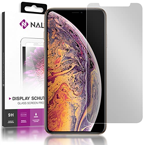 NALIA Sicht-Schutzglas kompatibel mit iPhone 11 Pro/iPhone X XS, Anti Spy Blickschutz Glas Privacy Filter Full-Cover 9H Folie, Phone Schutzglas Screen Protector Volle Bildschirm Display-Abdeckung von NALIA