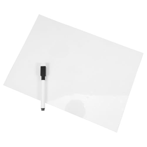 NAMOARLY 1 Satz Trocken Abwischbares Whiteboard, Wiederverwendbarer Schreibblock, Leeres Memoboard, Graffiti-wandaufkleber, Löschbares Zeichenbrett, Mehrzweck-klebeschreibbrett von NAMOARLY