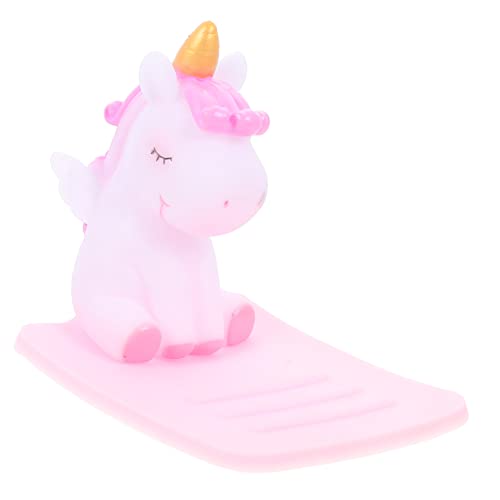 NAMOARLY 2 Stück handyhalter tierischer Telefonständer Mobilfunkhalterständer lustig Handyständer für Telefone Körper Einhorn-Telefonhalter Einhorn-Telefonregal Telefonständer Einhorn Rosa von NAMOARLY