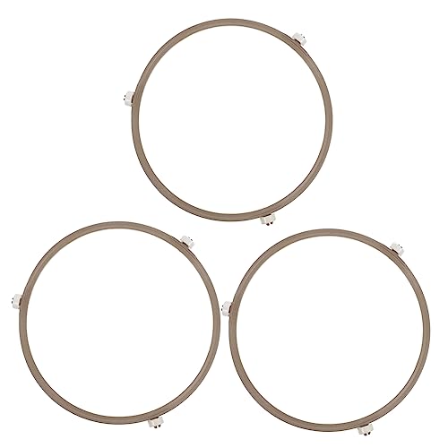 NAMOARLY Tablettrolle 3-teilig Mikrowellen-drehteller Runder Ofen Für Gleichmäßiges Erhitzen NAMOARLY Tablettrolle 3-teilig Mikrowellen-drehteller Runder Ofen Für Gleichmäßiges Erhitzen von NAMOARLY
