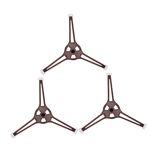 NAMOARLY Drehteller-set für Mikrowellenherde Glasplatten-/tablett-rad Drehtellerhalter für Mikrowelle 14 Mm Höhe Ersatzhalterungen Im Lieferumfang Enthalten von NAMOARLY