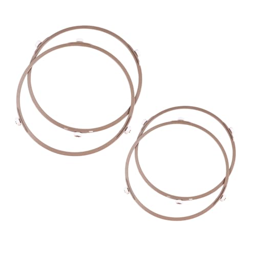 NAMOARLY Mikrowellen-regalräder Drehtellerhalter-set 4-teilig Glasplatten-tablett-rad Drehtellerhalter Kunststoff Einfach Zu Verwenden Drehbar Für Gleichmäßige Wärmeverteilung NAMOARLY Mikrowellen-regalräder Drehtellerhalter-set 4-teilig Glasplatten-tablett-rad Drehtellerhalter Kunststoff Einfach Zu Verwenden Drehbar Für Gleichmäßige Wärmeverteilung von NAMOARLY