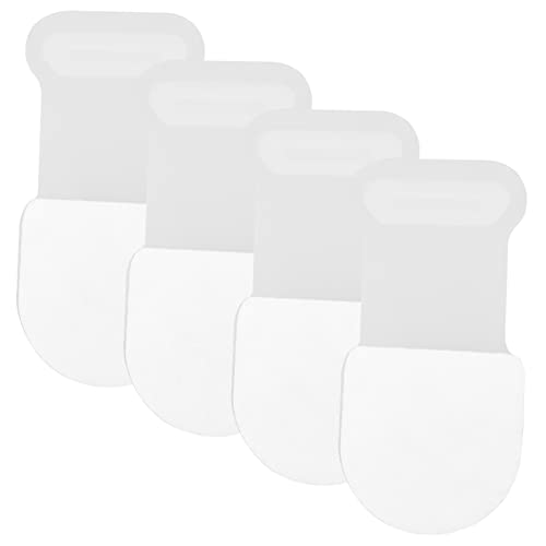 NAMOARLY 4 Stück Staubstopfen Ladeanschlussstecker Schutz Mehrere Abdeckung USB Stecker Klebestopfen Stecker Für Handy Selbstklebende Hülle Für Telefon Stopper Telefonzubehör Kieselgel von NAMOARLY
