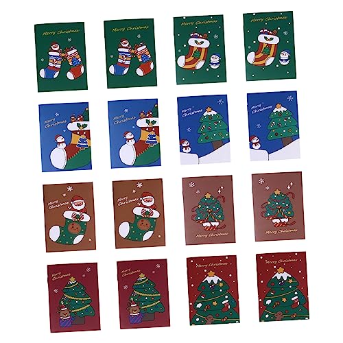 NAMOARLY 50 Stück Weihnachtsbuch Taschennotizbuch Notizbücher Notizbuch-Set plan Notizblöcke studentisches Briefpapier Cartoon-Notizblock Karikatur kleines Notizbuch kleines Geschenk Büro von NAMOARLY