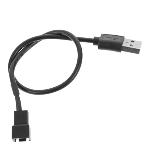 NAMOARLY 5st Usb-zu-3-pin-kabel Pc-lüfterkabel 3-poliges Lüfterkabel 3-polige Kabel Lüfter Netzkabel Adapterkabel Für Pc-gehäuselüfter Laptop-Schreibtisch Kupfer 3polig von NAMOARLY