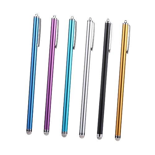 NAMOARLY 6st Kapazitiver Stift Universeller Stift Bleistifte Touchscreen-Stift Eingabestifte Empfindlichkeitsstift Tablet-Eingabestift Telefon Eingabestift Telefonstift Feiner TIPP Tablette von NAMOARLY