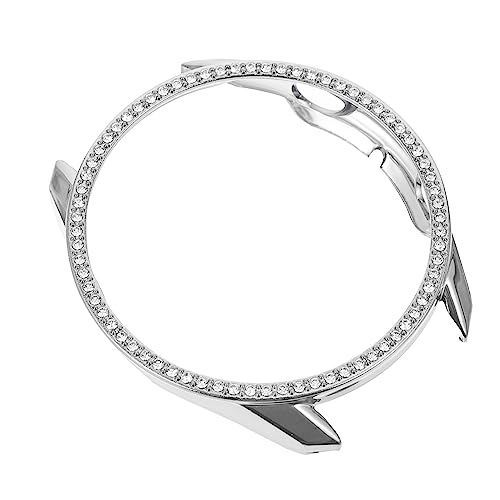 NAMOARLY Funkelnder Uhrenrahmen Schutzabdeckung Für Watch Kratzfester PC Halbschutz Elegantes Design Für Stilvolle Nutzung von NAMOARLY