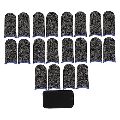 NAMOARLY 1 Satz Spiel gaming finger sleeve Gaming Daumenschutz Fingerabdeckung für Spiele schweißfester Fingerschutz Touchscreen-Spiel Fingerabdeckung silberne Faser NAMOARLY 1 Satz Spiel gaming finger sleeve Gaming Daumenschutz Fingerabdeckung für Spiele schweißfester Fingerschutz Touchscreen-Spiel Fingerabdeckung silberne Faser von NAMOARLY