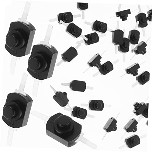 NAMOARLY 50 Stücke Selbstsichernde Druckknopf Mini Ein-aus Abs Metall Taschenlampe Rast Druckknopf NAMOARLY 50 Stücke Selbstsichernde Druckknopf Mini Ein-aus Abs Metall Taschenlampe Rast Druckknopf von NAMOARLY