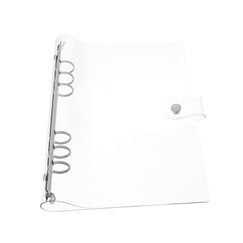 NAMOARLY Ringbuch Einband Aus Transparentes Cover Ring Binder Für Notizen Lose Blattringe Flexibles Design Für Einfaches Hinzufügen Und Entfernen Von Leicht Und Tragbar von NAMOARLY