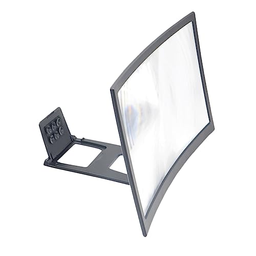 NAMOARLY Handy-bildschirmlupe 12 Zoll Gebogene Bildschirmlupe für Mobilen Bildschirmverstärker 3D-Vision Schwarz NAMOARLY Handy-bildschirmlupe 12 Zoll Gebogene Bildschirmlupe für Mobilen Bildschirmverstärker 3D-Vision Schwarz von NAMOARLY