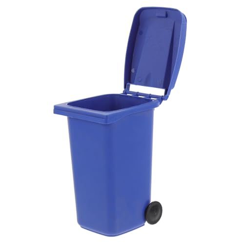 NAMOARLY Stifthalter Für Mülleimer Tischmülleimer Kleiner Mülleimer Abfallbehälter Für Die Küche Küchenmülleimer Mülleimer Im Badezimmer Desktop-mülltonne Multifunktion Kipper Büro Plastik von NAMOARLY