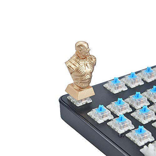 Infinity War Mechanische Tastatur-Tastenkappe Persönlichkeit Keycap DIY Handgefertigte Keycap Artisan Tastenkappe für mechanische Tastatur (Cherry Switches) (Captain America) von NANA