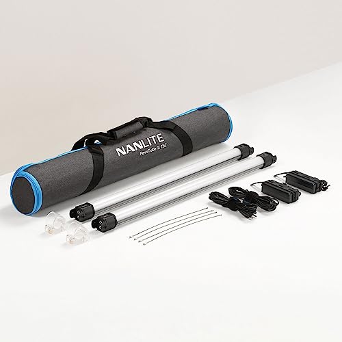 Nanlite PavoTube II 15C RGBWW LED-Röhre, 30 W, interner Akku, CRI 97 15-FX, Bluetooth-App, DMX 2,4 G, 2-Licht-Kit Nanlite PavoTube II 15C RGBWW LED-Röhre, 30 W, interner Akku, CRI 97 15-FX, Bluetooth-App, DMX 2,4 G, 2-Licht-Kit von NANLITE
